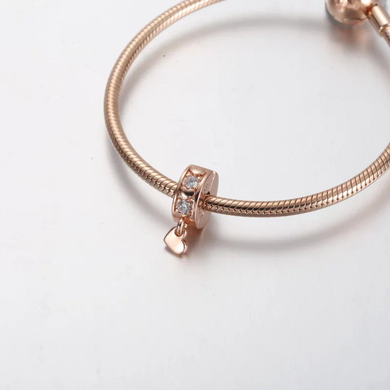 (afbeelding voor) Pandora Infinite Hearts Sparkling Dangling Clip Charm - 782253C01 - Bekijken 4