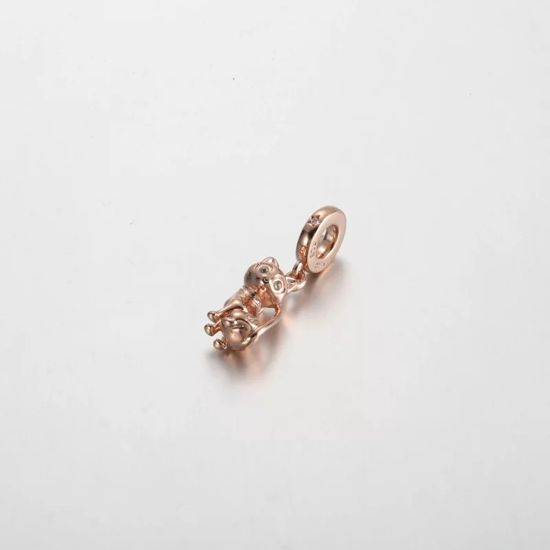 (afbeelding voor) Pandora Sparkling Pet Cat Dangle Charm - 782259C01 - Bekijken 2