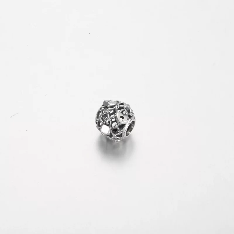 (afbeelding voor) Pandora Openwork Ketting Schakel Hangslot Charme - 790071C00 - Bekijken 2