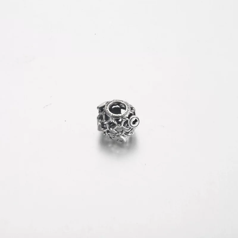 (afbeelding voor) Pandora Openwork Ketting Schakel Hangslot Charme - 790071C00 - Bekijken 4