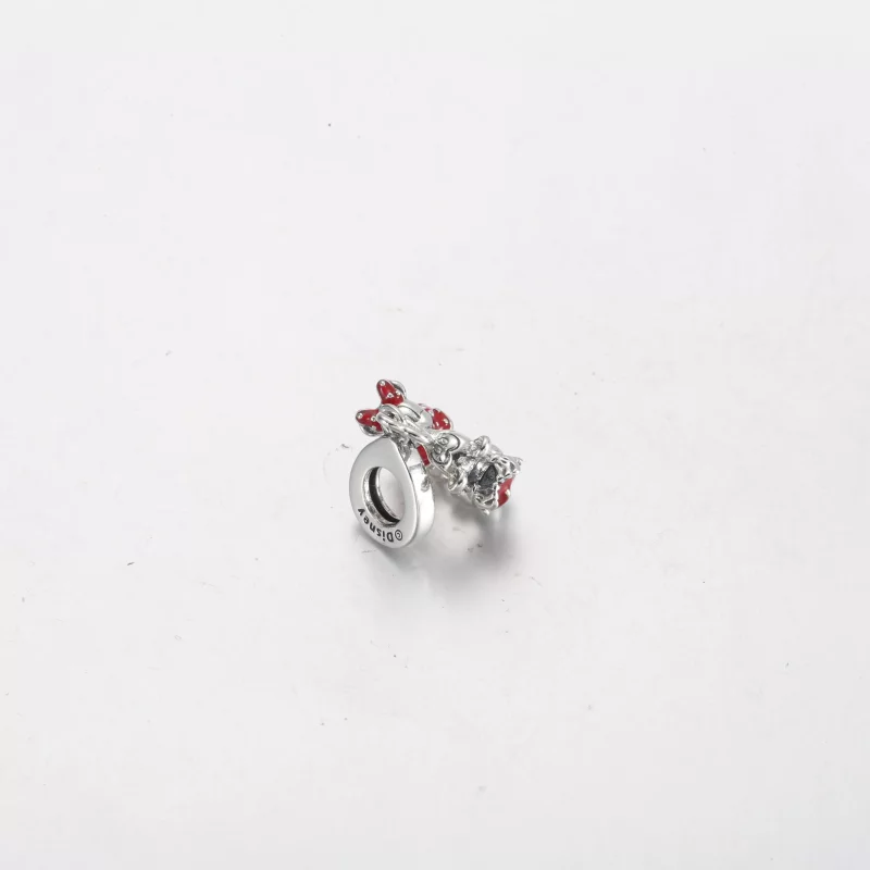 (afbeelding voor) Pandora Disney Mickey Mouse & Minnie Mouse Kus Hangertje - 790075C01 - Bekijken 3