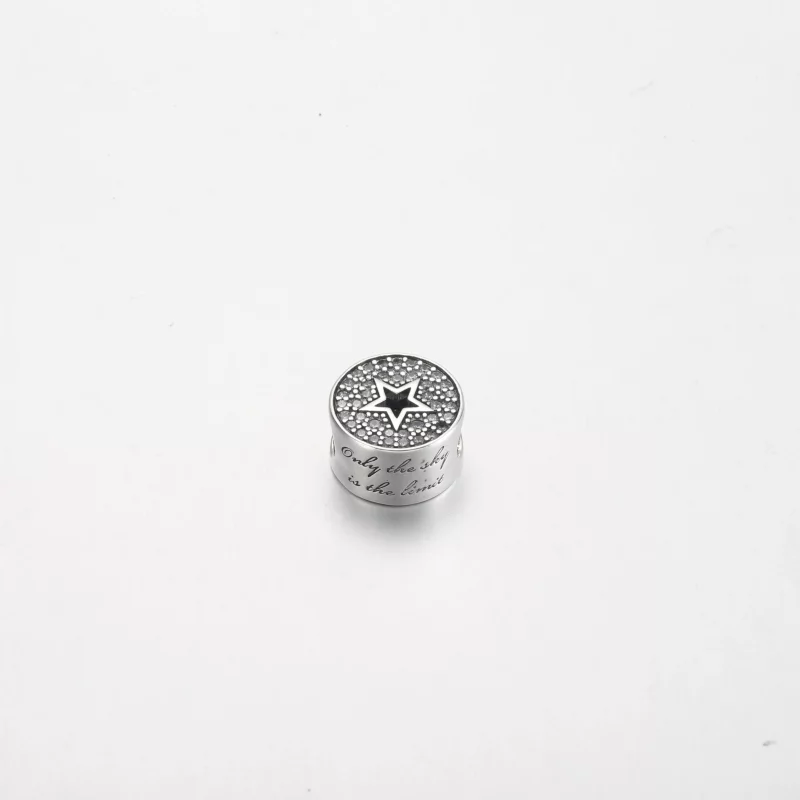 (afbeelding voor) Pandora Pavé & Ster Gefeliciteerd Charm - 790793C01 - Bekijken 2