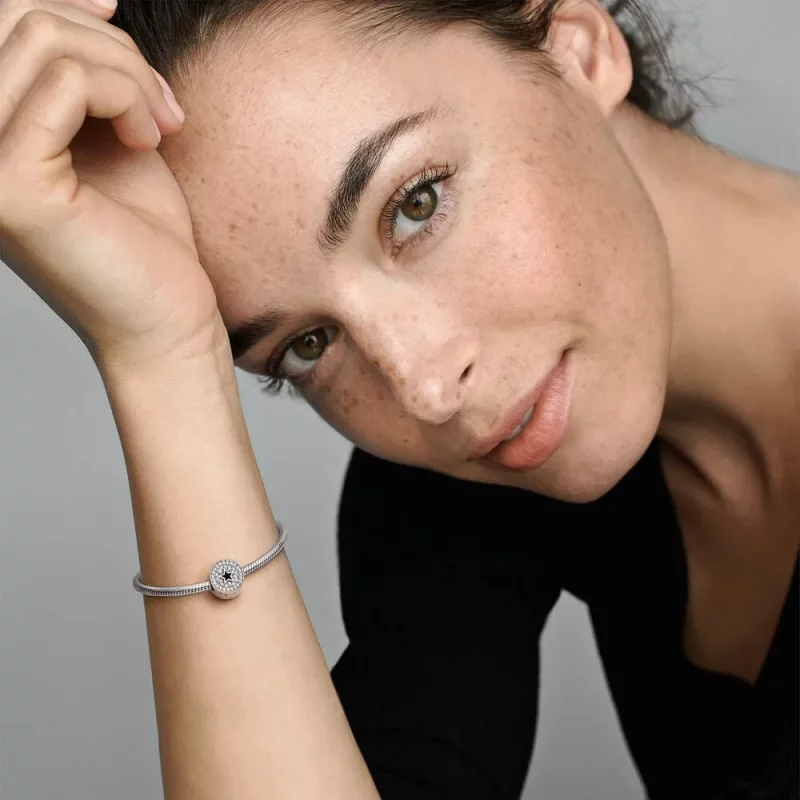 (afbeelding voor) Pandora Pavé & Ster Gefeliciteerd Charm - 790793C01 - Bekijken 5
