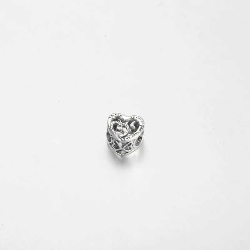 (afbeelding voor) Pandora Verstrengelde Oneindige Harten Charm - 790800C00 - Bekijken 3