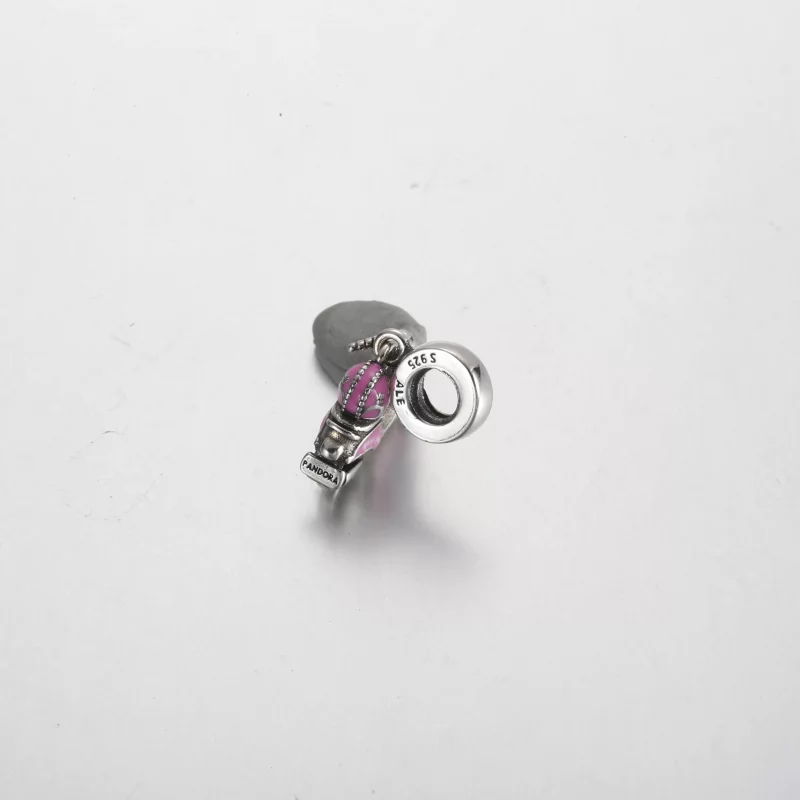 (afbeelding voor) Pandora Roze Scooter Hangertje - 791057C01 - Bekijken 4