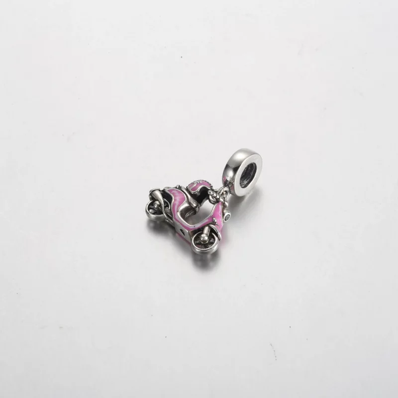 (afbeelding voor) Pandora Roze Scooter Hangertje - 791057C01 - Bekijken 6