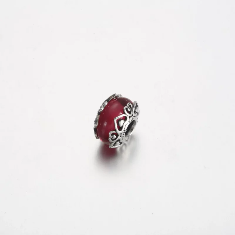(afbeelding voor) Pandora Onthul Je Liefde Roze Murano Glas Charm - 791159C00 - Bekijken 2