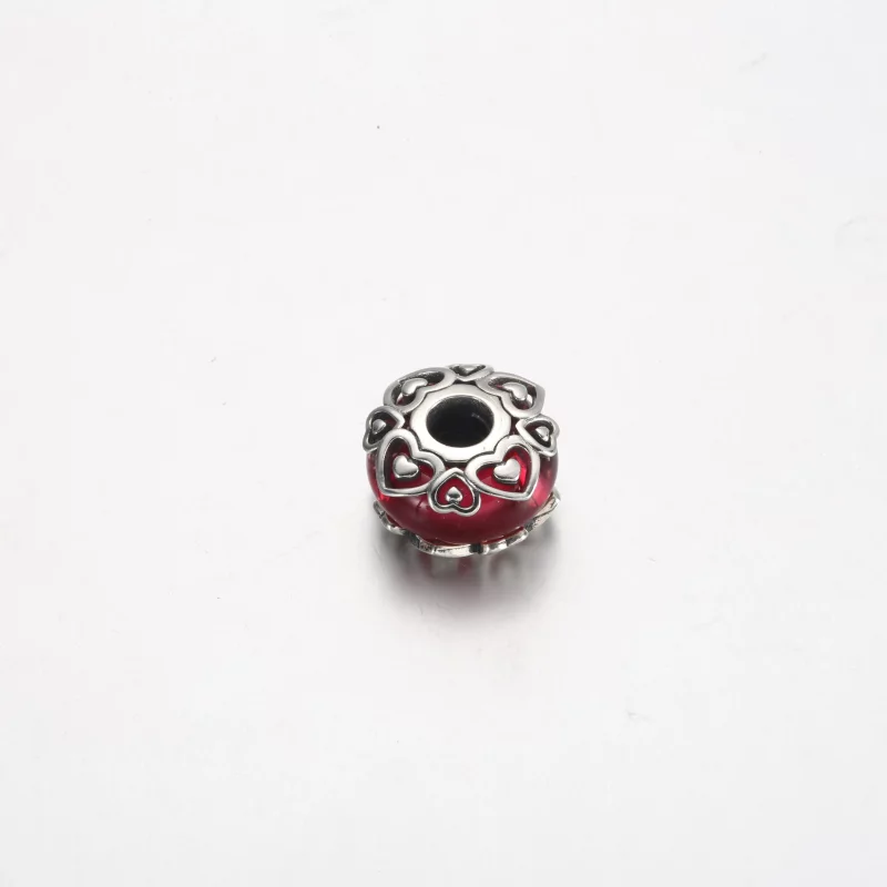 (afbeelding voor) Pandora Onthul Je Liefde Roze Murano Glas Charm - 791159C00 - Bekijken 3