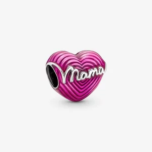 (afbeelding voor) Pandora Stralende Liefde Mama Hart Charm - 791505C01