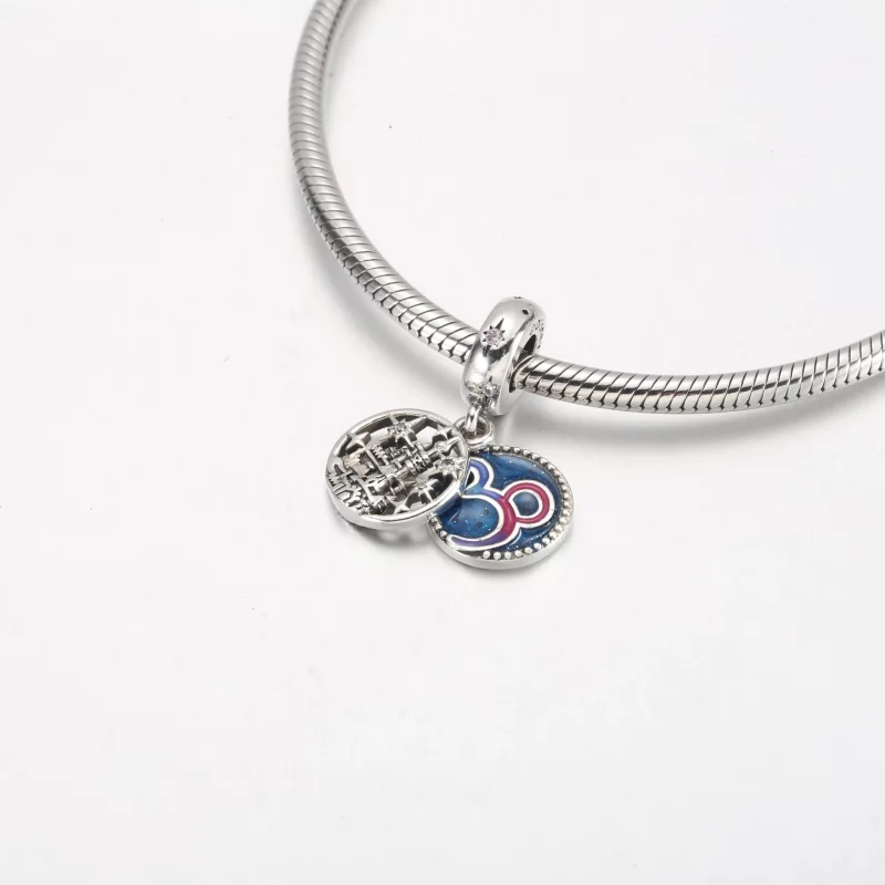 (afbeelding voor) Pandora Disneyland Parijs 30e Verjaardag Hangcharme - 791674C01 - Bekijken 4