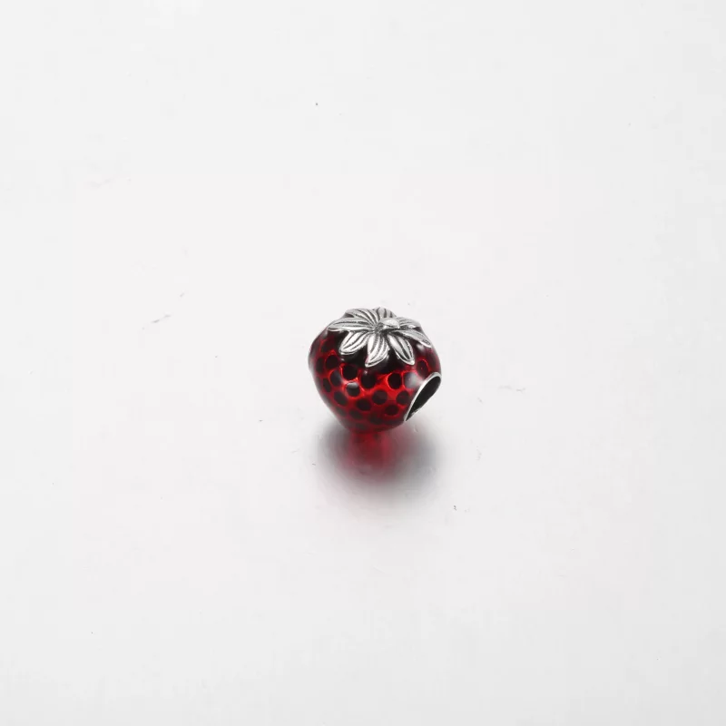 (afbeelding voor) Pandora Geslepen Aardbeienfruit Charm - 791681C01 - Bekijken 3