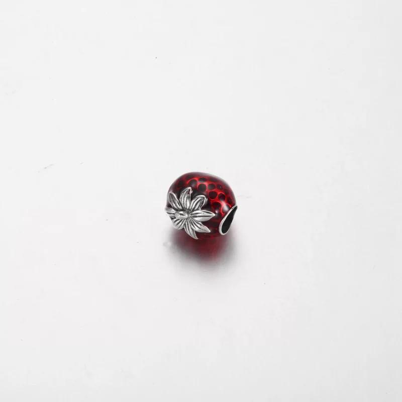 (afbeelding voor) Pandora Geslepen Aardbeienfruit Charm - 791681C01 - Bekijken 4