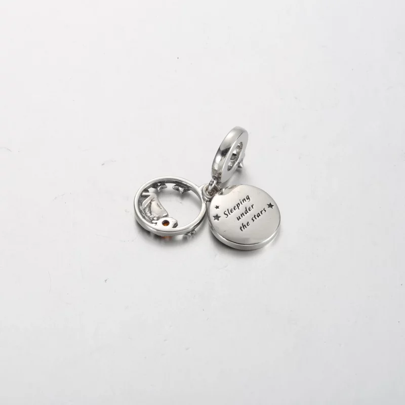 (afbeelding voor) Pandora Camping Nachtelijke Hemel Dubbele Hangende Charm - 791686C01 - Bekijken 3