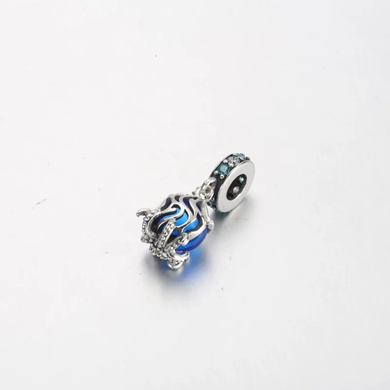 (afbeelding voor) Pandora Murano Glas Schattige Octopus Hangcharme - 791694C01 - Bekijken 3