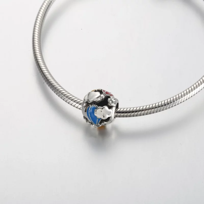 (afbeelding voor) Pandora Fly Away Rainbow Sky & Travel Charm - 791695C01 - Bekijken 5