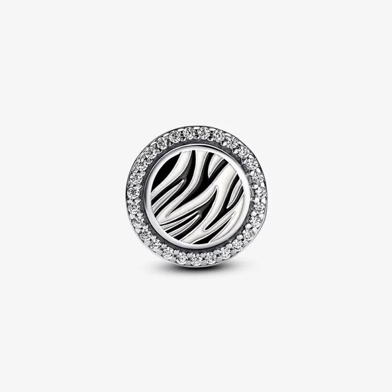 (afbeelding voor) Pandora Zebra print sterling silver charm - 792016CZ_E025 - Bekijken 6