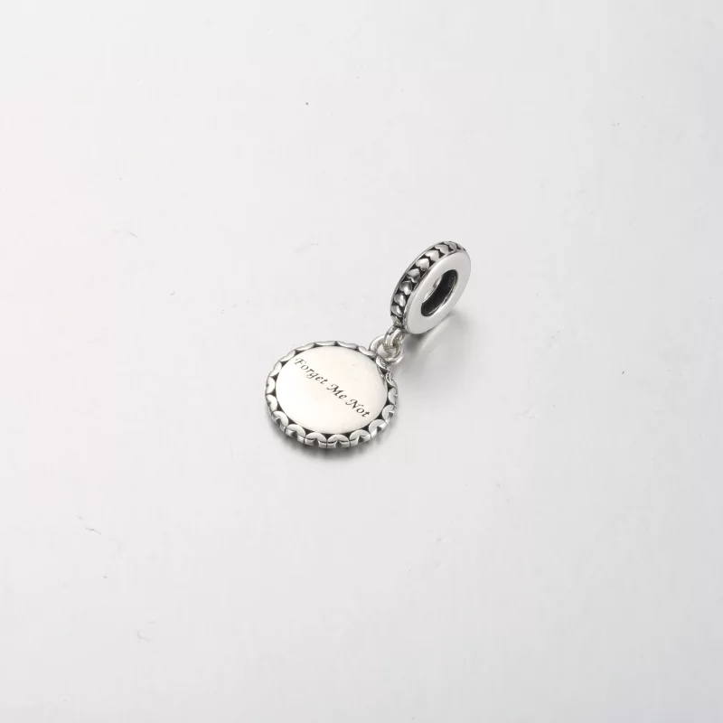 (afbeelding voor) Pandora Blue Vergeet-mij-nietje Hangende Charm - 792018C00_E031 - Bekijken 3