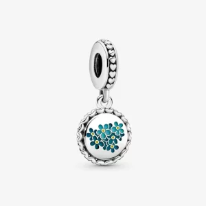Pandora Blue Vergeet-mij-nietje Hangende Charm - 792018C00_E031 (afbeelding voor) Pandora Blue Vergeet-mij-nietje Hangende Charm - 792018C00_E031