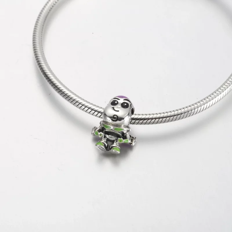 (afbeelding voor) Pandora Disney Pixar Buzz Lightyear Charm - 792024C01 - Bekijken 5