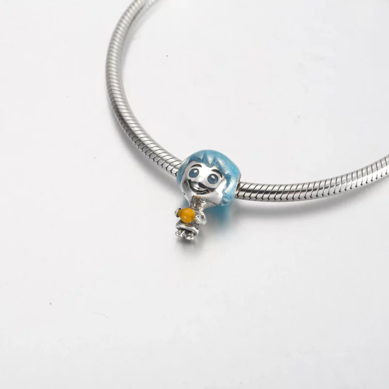 (afbeelding voor) Pandora Disney Pixar Blije Glow-in-the-dark Herinneringsbol Charm - 792028C01 - Bekijken 5