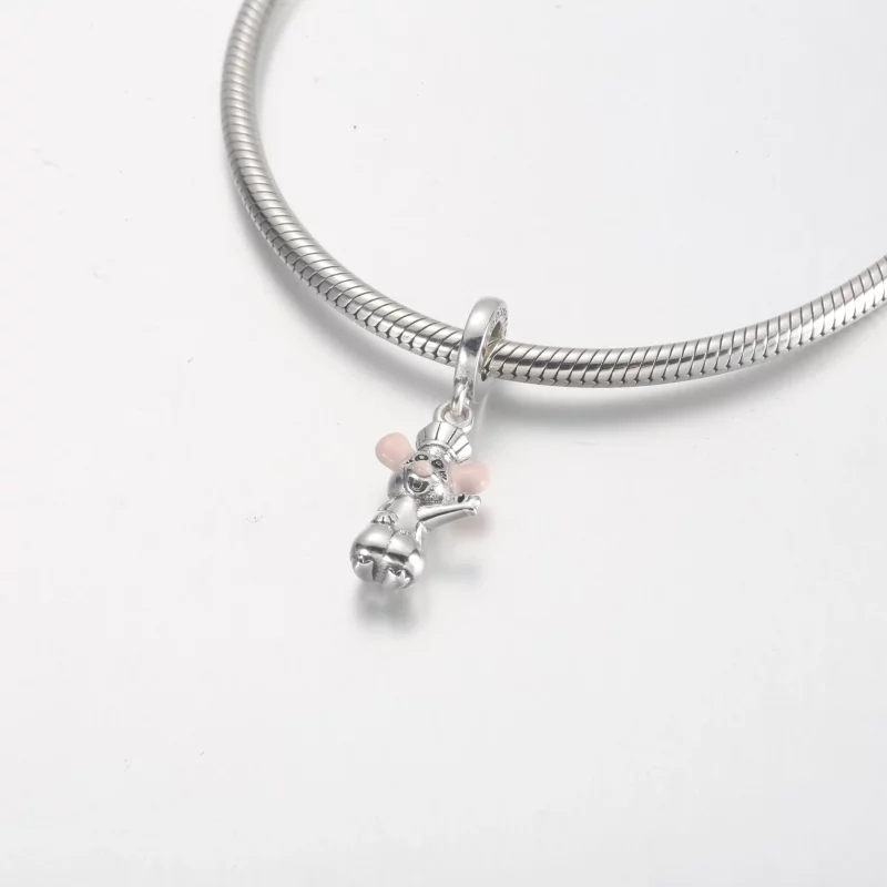 (afbeelding voor) Pandora Disney Pixar Remy Hangende Charm - 792029C01 - Bekijken 5