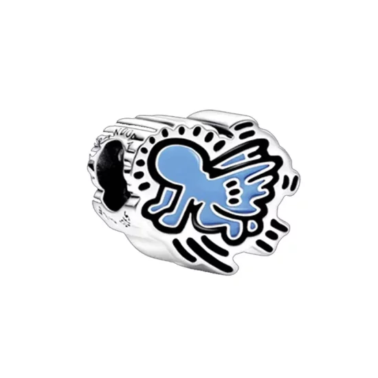 (afbeelding voor) Keith Haring™ x Pandora Radiant Angel Charm - 792219C01