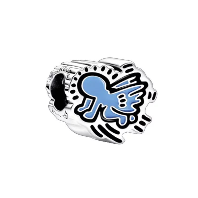 (afbeelding voor) Keith Haring™ x Pandora Radiant Angel Charm - 792219C01