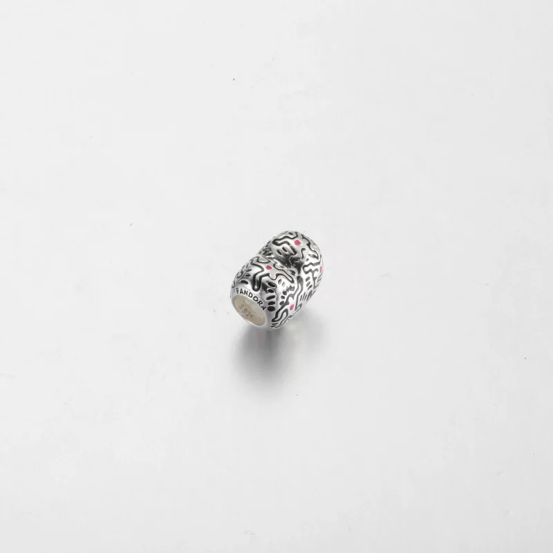 (afbeelding voor) Keith Haring™ x Pandora Lijnkunst Mensen Charm - 792224C01 - Bekijken 4