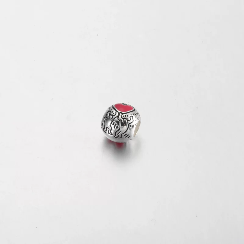 (afbeelding voor) Keith Haring™ x Pandora Love & Figures Charm - 792225C01 - Bekijken 3