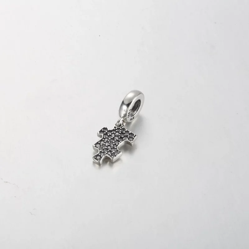 (afbeelding voor) Pandora Sparkling Puzzle Piece Dangle Charm - 792241C01 - Bekijken 2