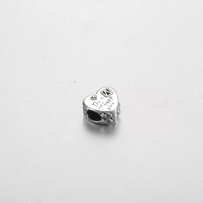 (afbeelding voor) Pandora Heart House Happy Place Charm - 792249C00 - Bekijken 3