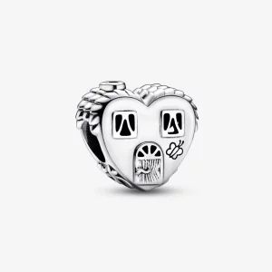 Pandora Heart House Happy Place Charm - 792249C00 (afbeelding voor) Pandora Heart House Happy Place Charm - 792249C00
