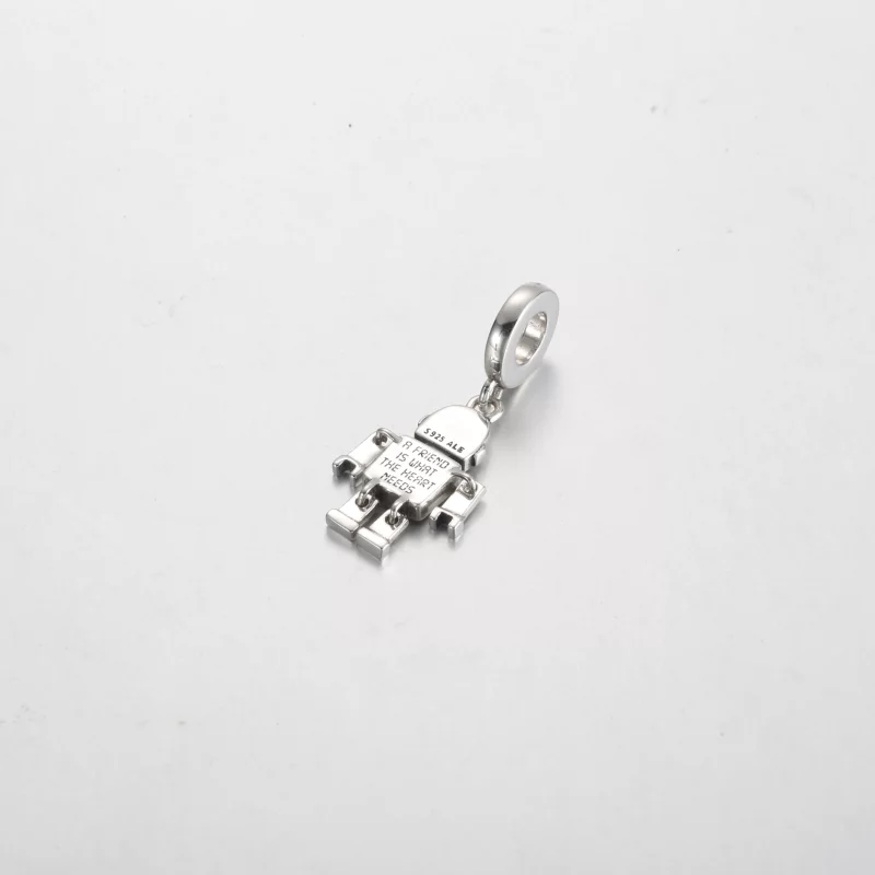 (afbeelding voor) Pandora Bestie Bot Robot Hangertje - 792250C01 - Bekijken 3