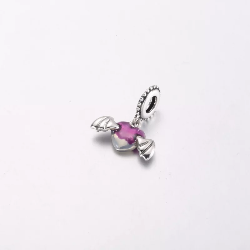 (afbeelding voor) Pandora Vampire Winged Heart Dangle Charm - 792290C01 - Bekijken 3