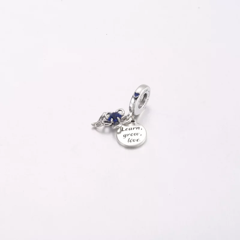 (afbeelding voor) Pandora Bloeiende Bloem Dubbele Hangende Charm - 792293C01 - Bekijken 2