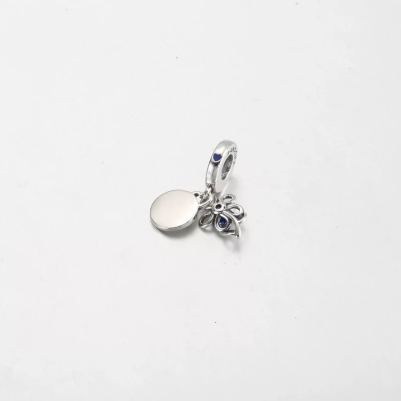 (afbeelding voor) Pandora Bloeiende Bloem Dubbele Hangende Charm - 792293C01 - Bekijken 3