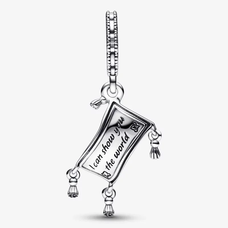 (afbeelding voor) Pandora Disney Aladdin Magic Carpet Dangle Charm - 792346C01 - Bekijken 5