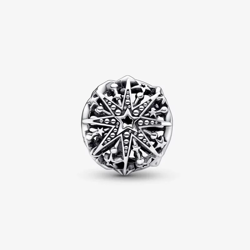 (afbeelding voor) Pandora Celestial Sneeuwvlok Charm - 792360C00 - Bekijken 5