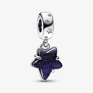Pandora Celestial Galaxy Star Murano Hangende Charm - 792368C01 (afbeelding voor) Pandora Celestial Galaxy Star Murano Hangende Charm - 792368C01