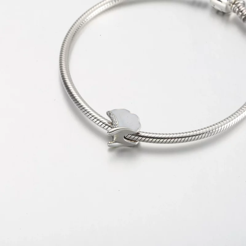 (afbeelding voor) Pandora Ginkgo sterling zilveren charm - 792430C01 - Bekijken 5