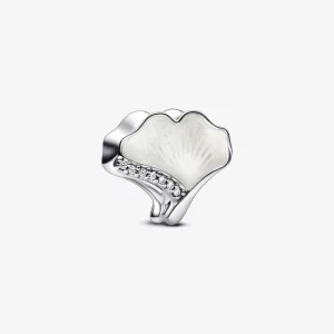 Pandora Ginkgo sterling zilveren charm - 792430C01 (afbeelding voor) Pandora Ginkgo sterling zilveren charm - 792430C01
