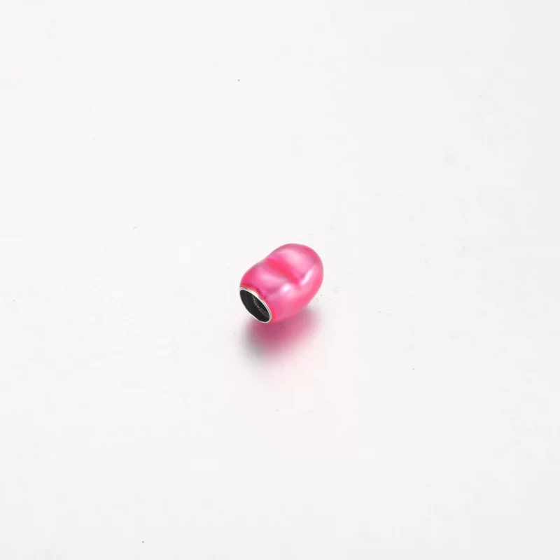 (afbeelding voor) Pandora Metallic Roze Hart Charm - 799291C03 - Bekijken 4