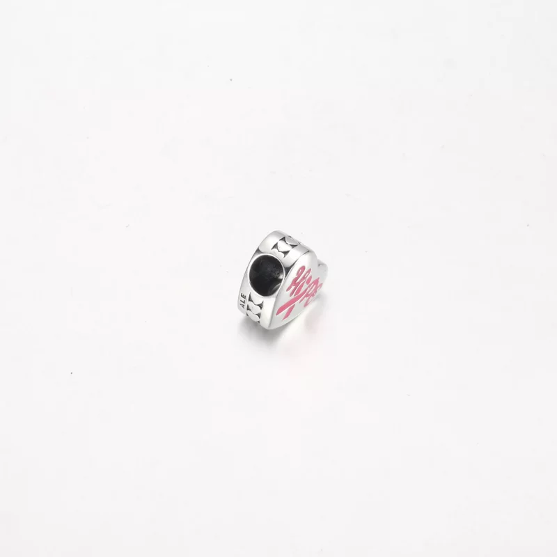 (afbeelding voor) Pandora Hope Pink Ribbon Charm - ENG792015_28 - Bekijken 3