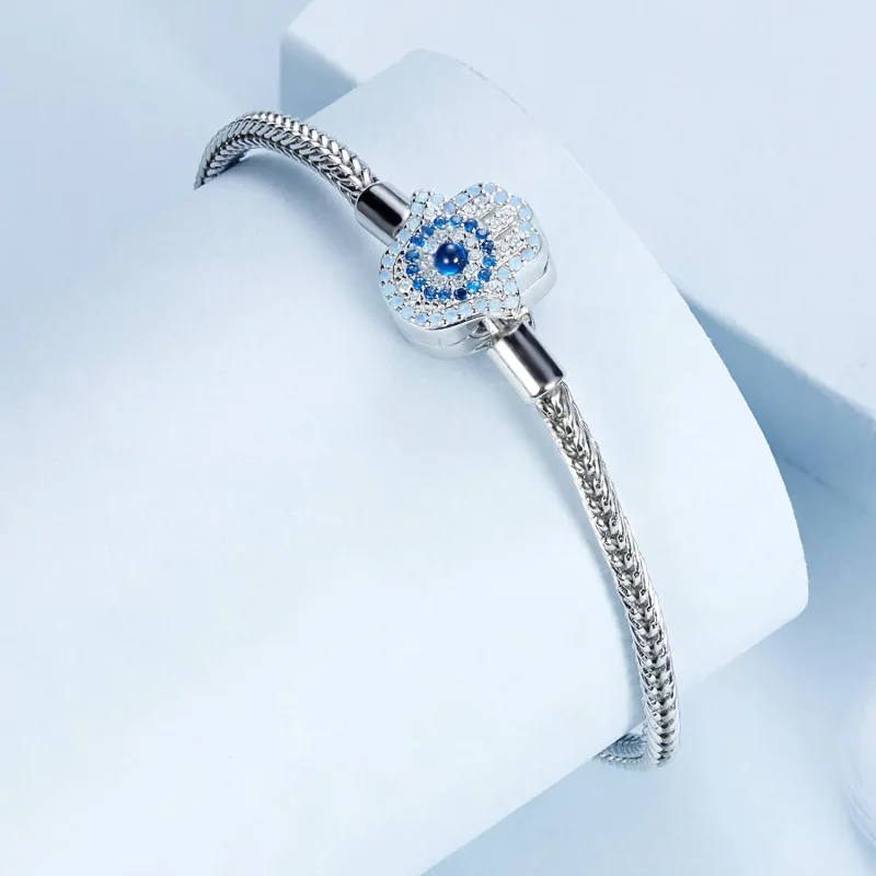 (afbeelding voor) PANDORA Stijl Fatima Beschermgodin Basis Ketting Armband - BSB159 - Bekijken 2