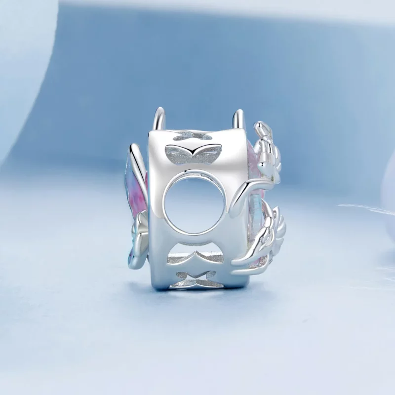 (afbeelding voor) PANDORA Stijl Neon Maanlicht Vlinder Charm - BSC968 - Bekijken 3