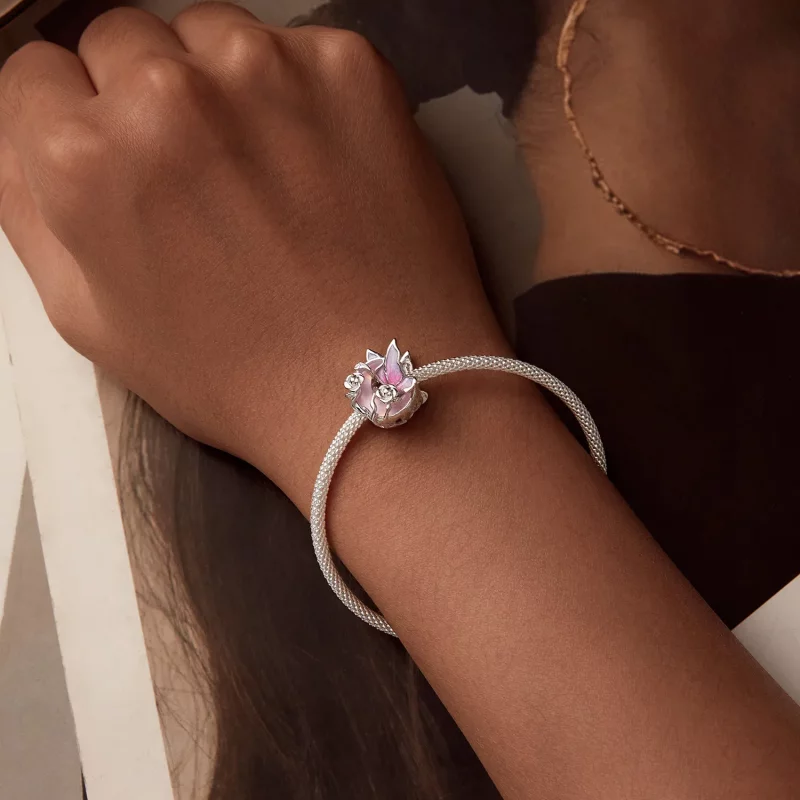 (afbeelding voor) PANDORA Stijl Neon Maanlicht Vlinder Charm - BSC968 - Bekijken 6