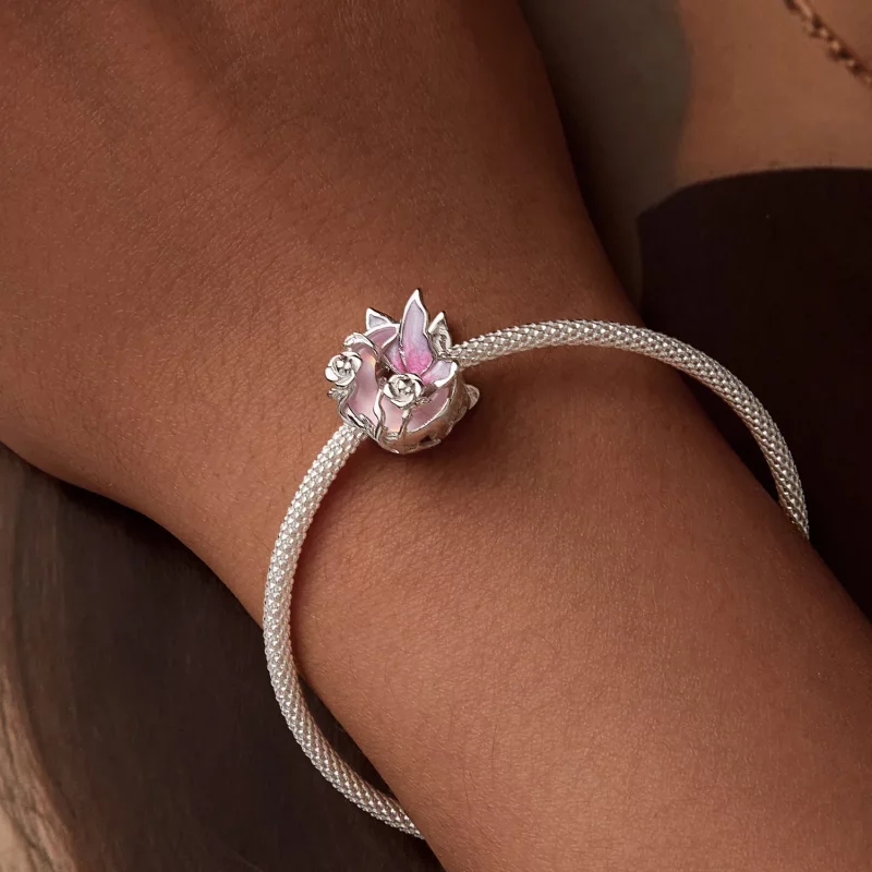 (afbeelding voor) PANDORA Stijl Neon Maanlicht Vlinder Charm - BSC968 - Bekijken 7