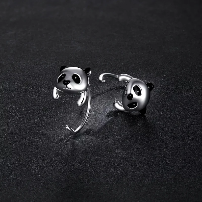 (afbeelding voor) PANDORA Stijl Mini Panda Oorbellen - BSE568 - Bekijken 5