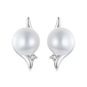 PANDORA Stijl Natuurlijke Parel Oorbellen - BSE961 (afbeelding voor) PANDORA Stijl Natuurlijke Parel Oorbellen - BSE961