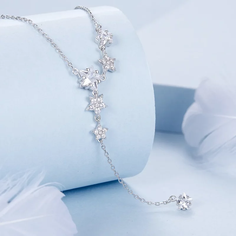 (afbeelding voor) PANDORA Stijl Sterrenketting - BSN368 - Bekijken 2